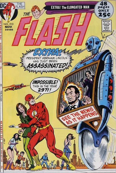Flash 1971 Cover