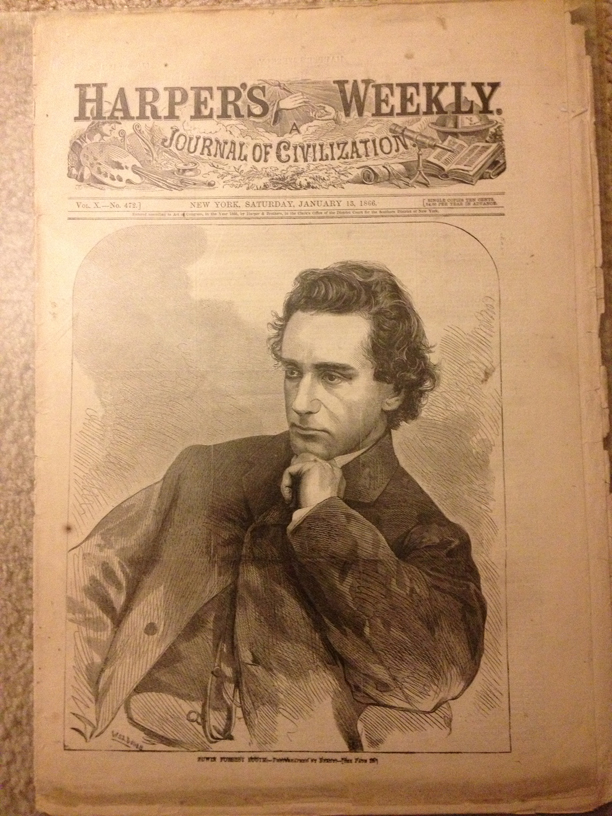 Harper's Weekly - Edwin Booth