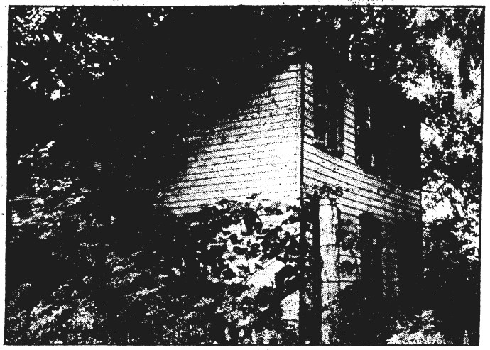Photograph of the Maught House, where John Surratt boarded when he was a teacher nearby.