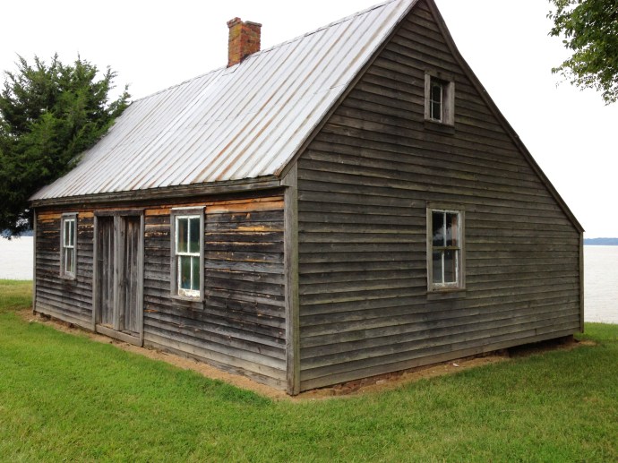 The slave cabin that Booth and Herold are said to have slept in.