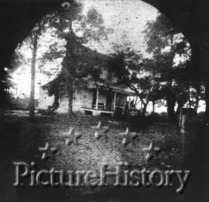 The Garrett house circa 1895