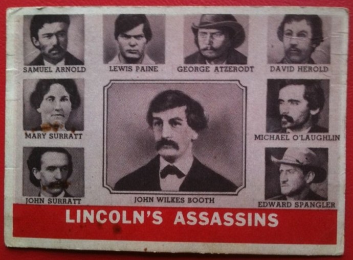 Bettman Civil War Booth Gang Card