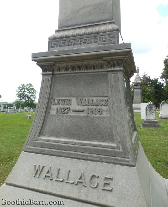 Lew Wallace Grave 2