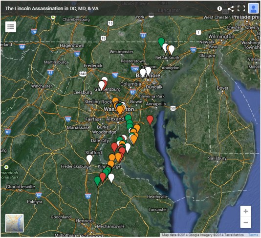 DC, MD, VA Assassination map thumb