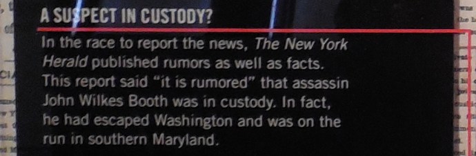 Booth in custody Newseum