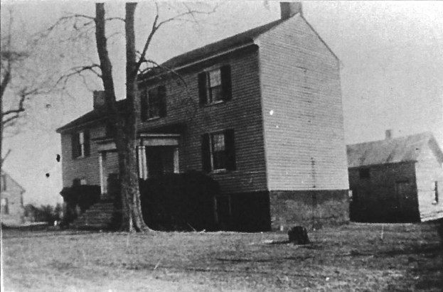 The home of Virginia Clarke outside of Bowling Green, Virginia.