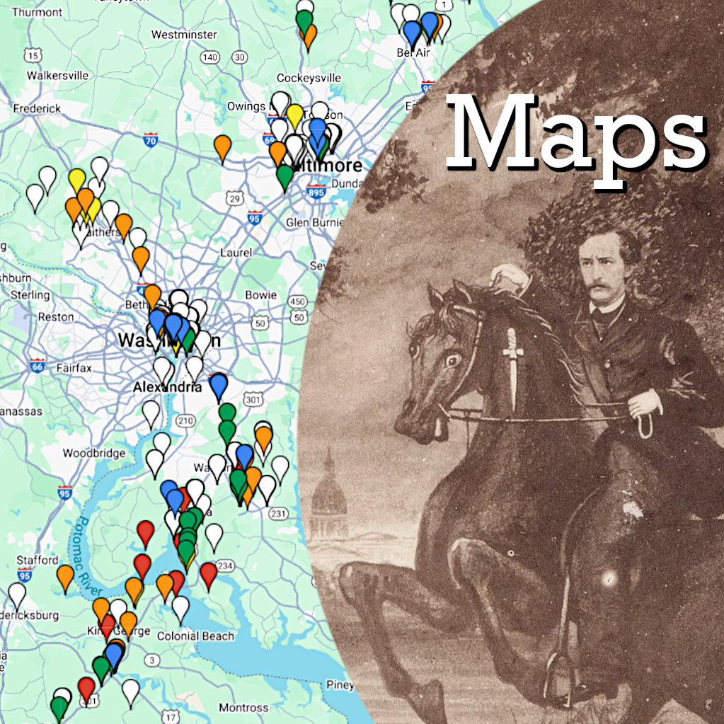 Lincoln Assassination Maps